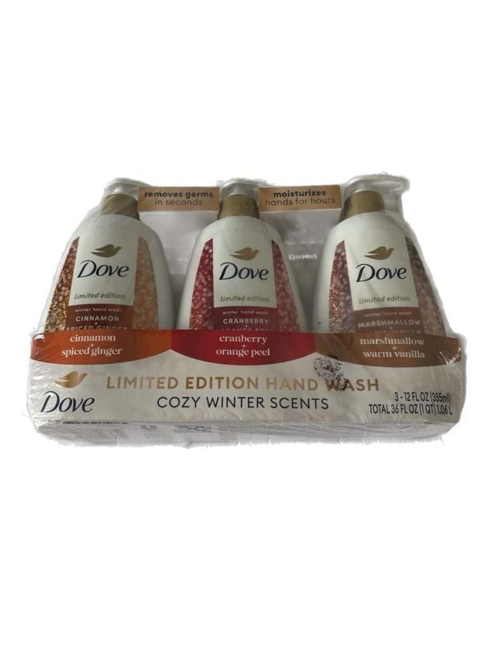 Dove Limited Edition Cozy Winter Scents Hand Wash 3 piece Set